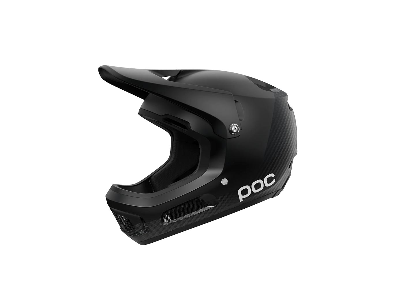 POC Downhill MTB-Helm Coron Air MIPS Argentite Silver/Uranium Black Matt