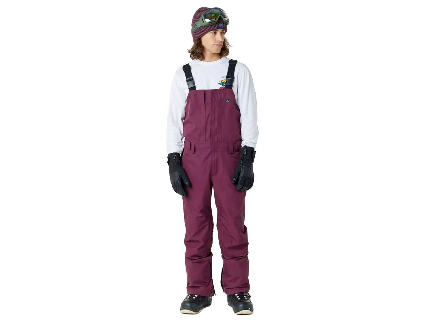 Rip Curl BACK COUNTRY 30K40K Bib Pant Maroon