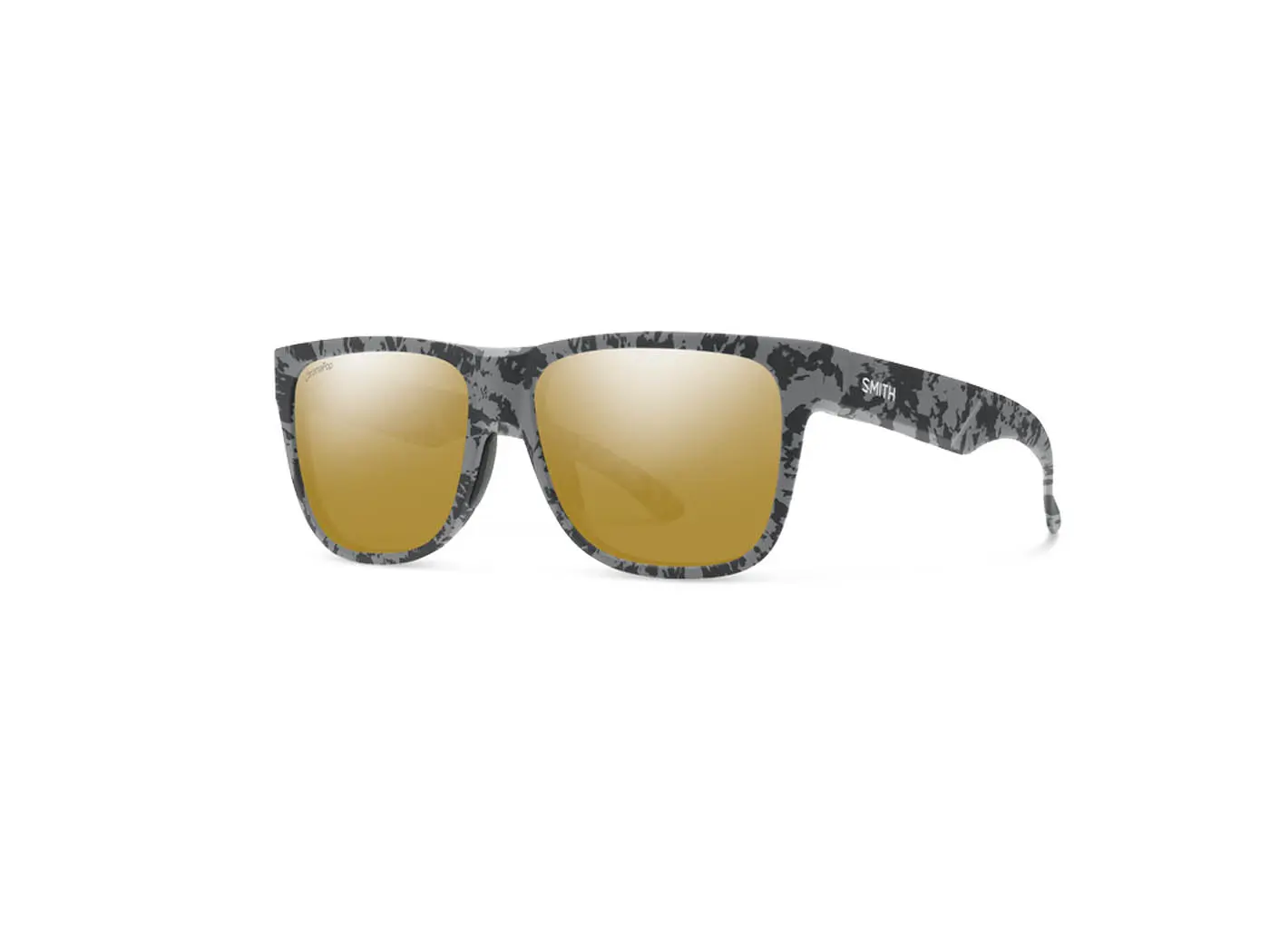 Smith Lowdown 2 Matte Gray marble ChromaPop Polarized Bronze