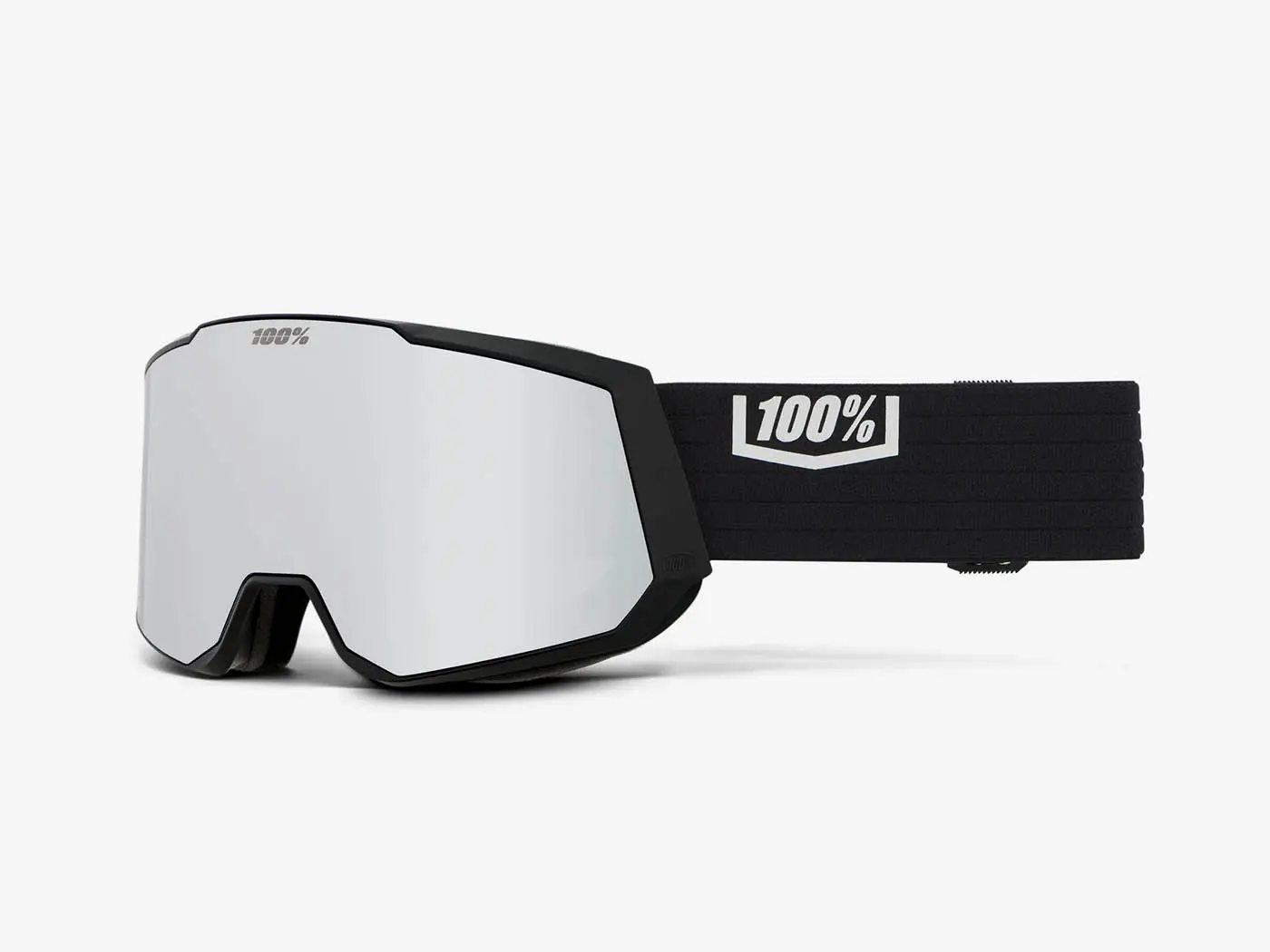 100% Snowcraft XL Black HiPER Silver