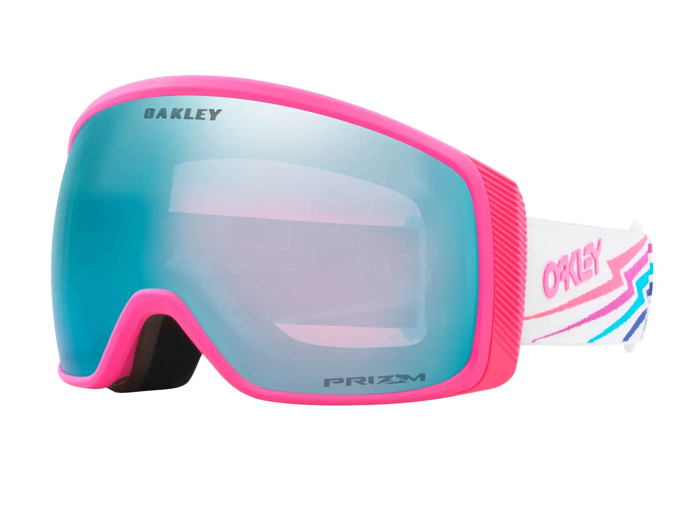 Oakley Flight Tracker M White Bolt PRIZM Sapphire Iridium