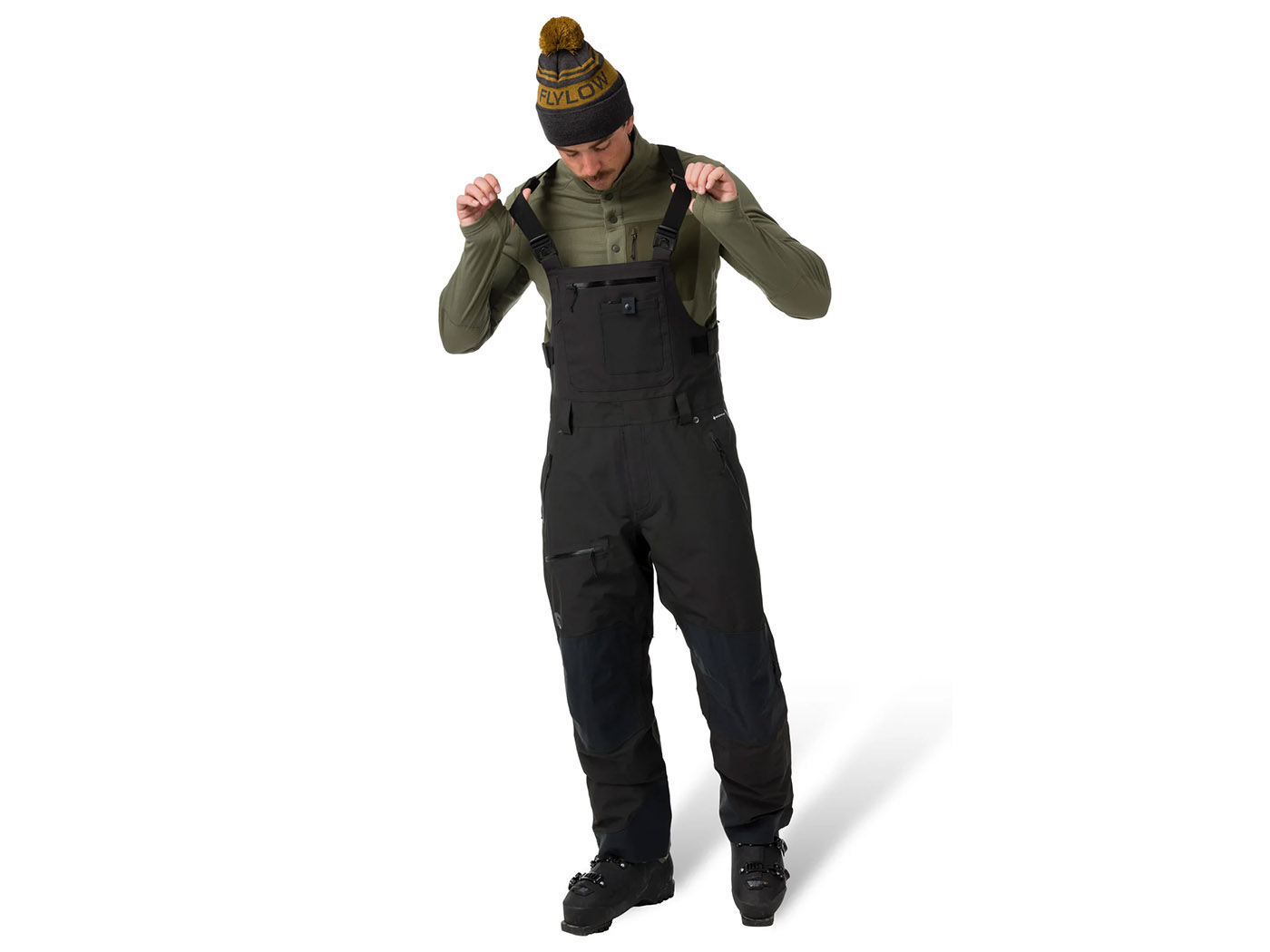 Fly Low BAKER Bib Pant Black