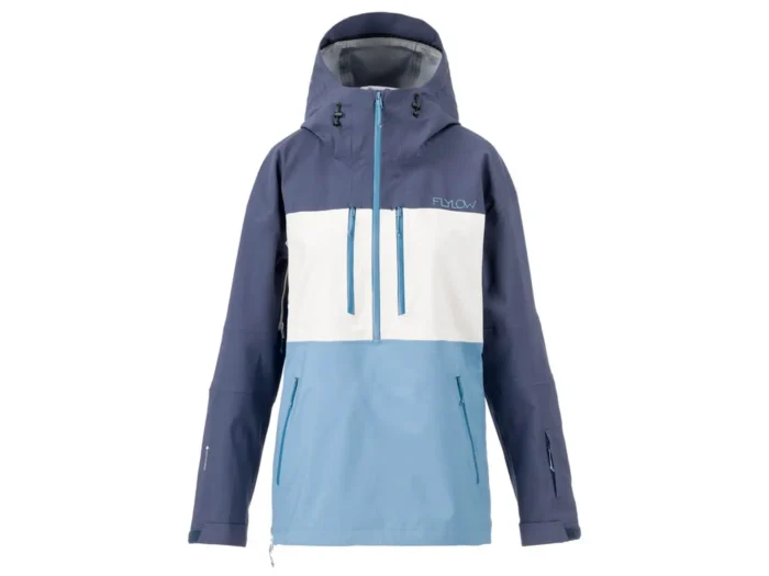Fly Low Lucy Anorak Jacket night marble vintage blue