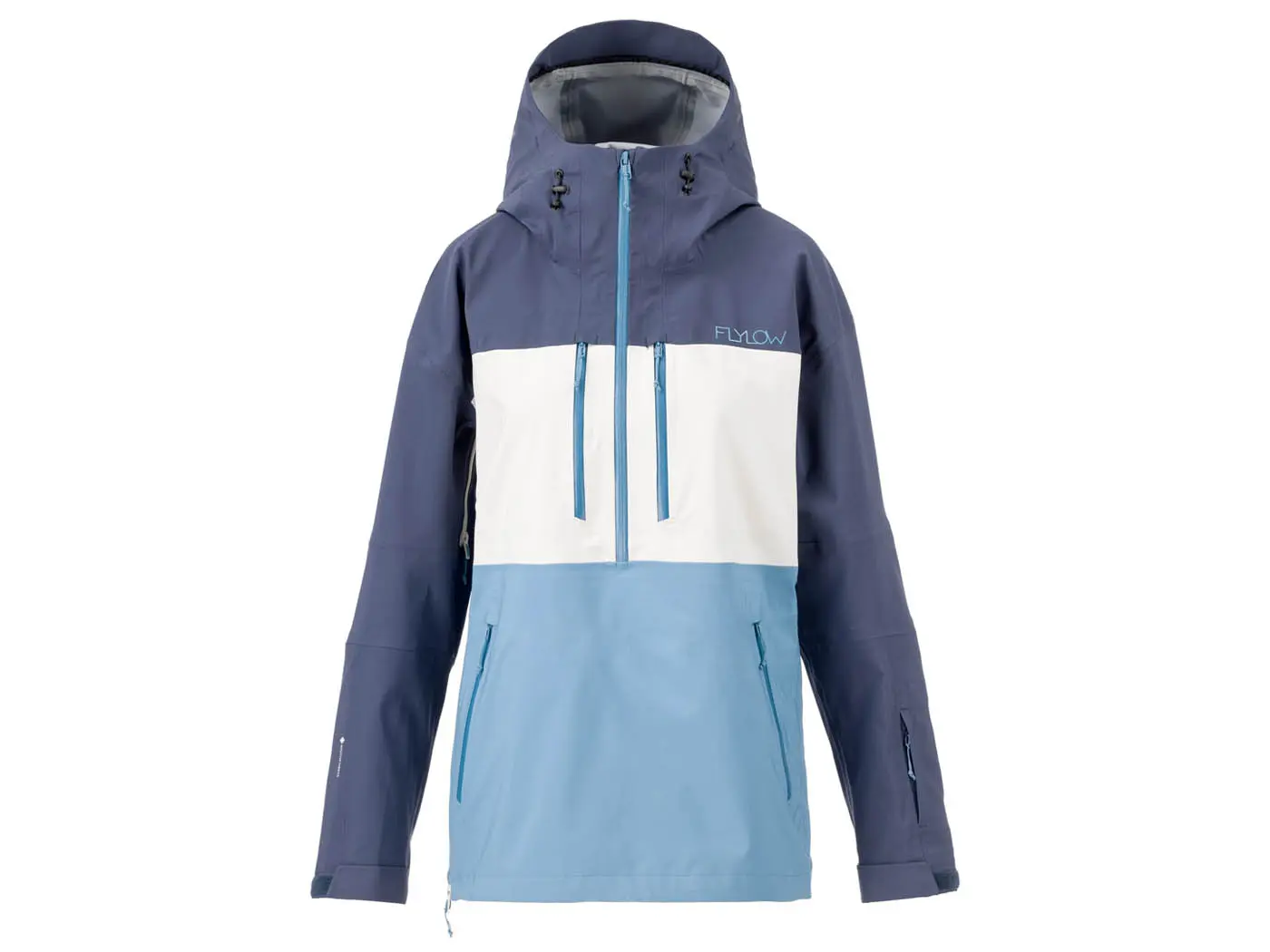 Fly Low Lucy Anorak Jacket night marble vintage blue