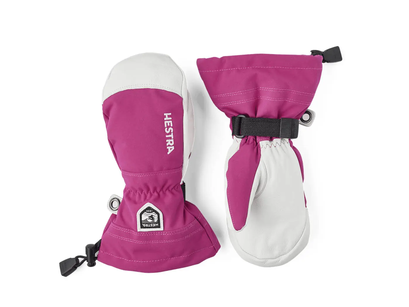 Hestra Heli Ski Jr. Mitt Fuscia