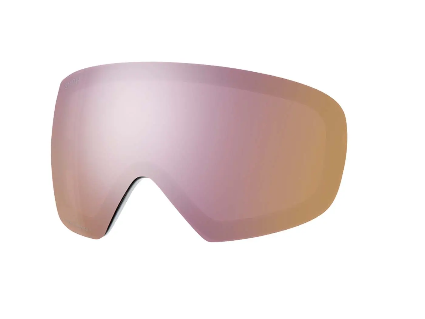 Smith Lens IO Mag S ChromaPop Everyday Rose Gold Mirror