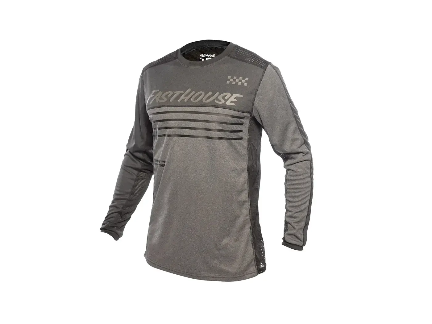 Fasthouse Mercury Classic LS Jersey black Heather charcoal