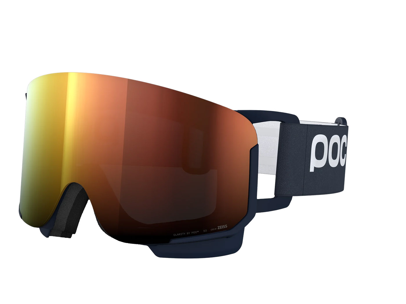 POC NEXAL Goggle apatite navy partly sunny orange