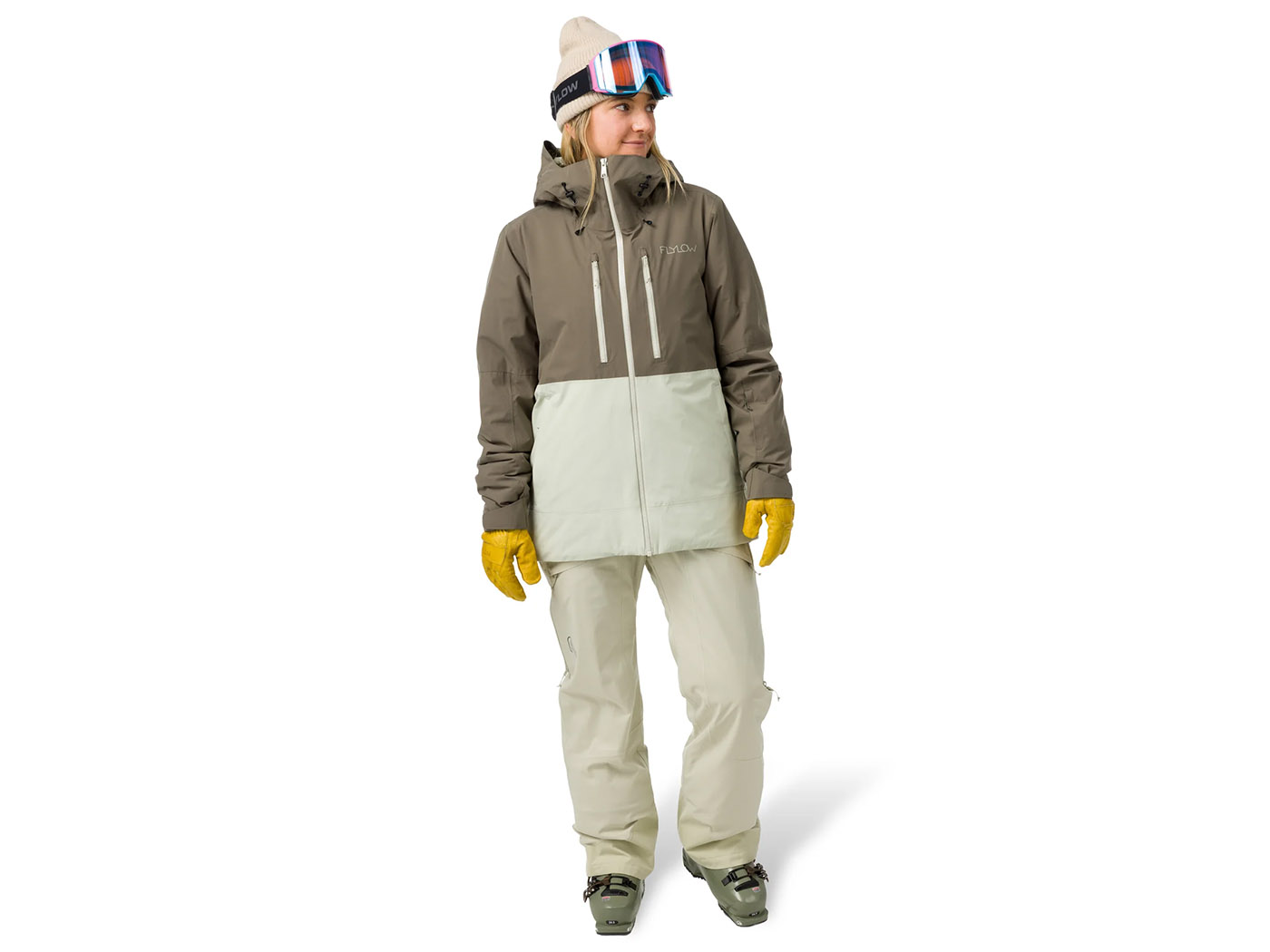 Fly Low Avery Jacket Leaf Mist