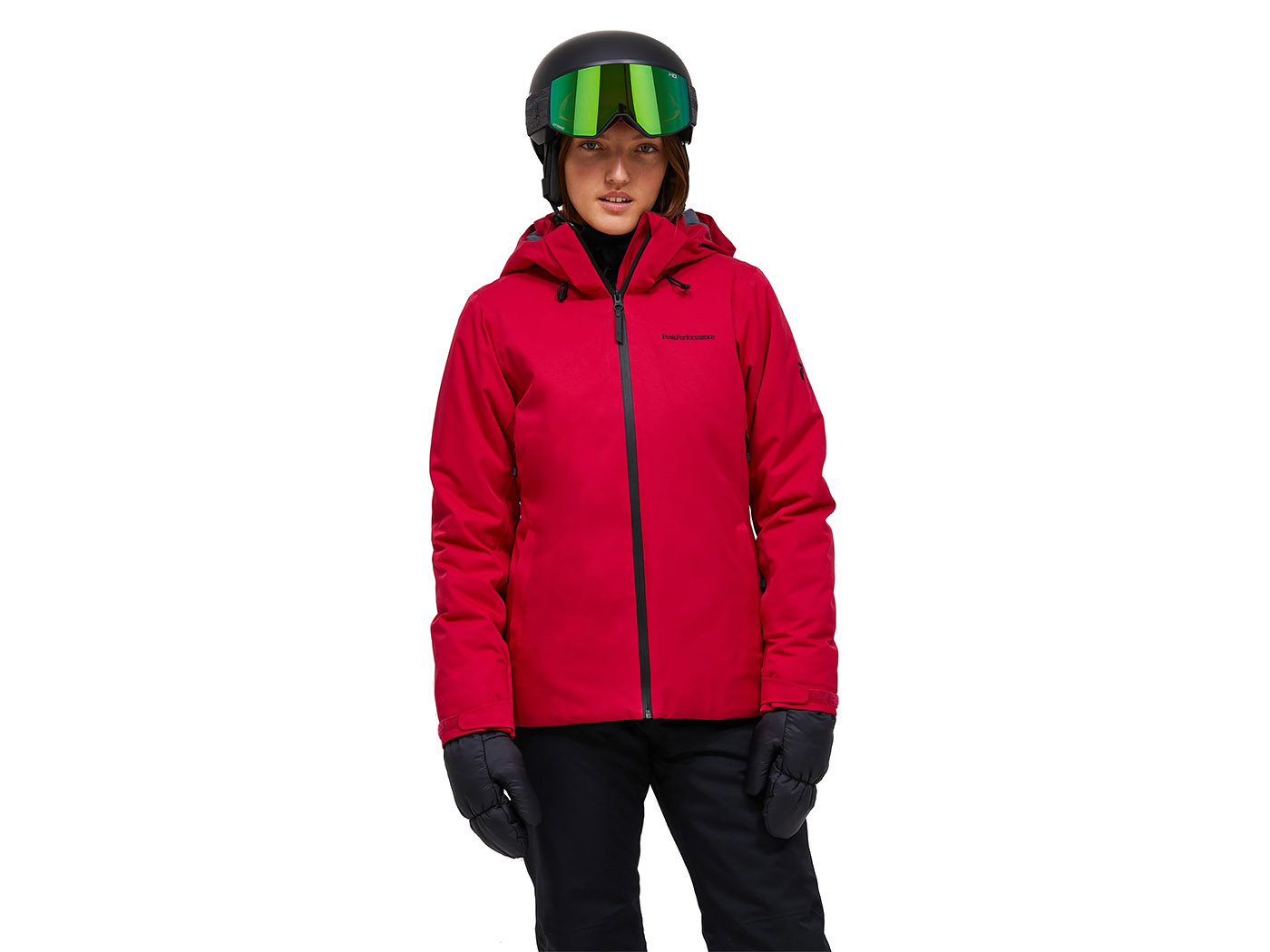 Peak Performance W ANIMA Insulated jacket Tech Burgundy